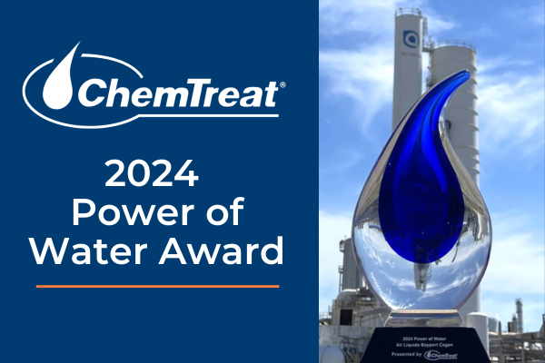 ChemTreat Recognizes Air Liquide with Power of Water Award